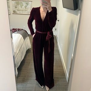 FabriK Velvet Jumpsuit